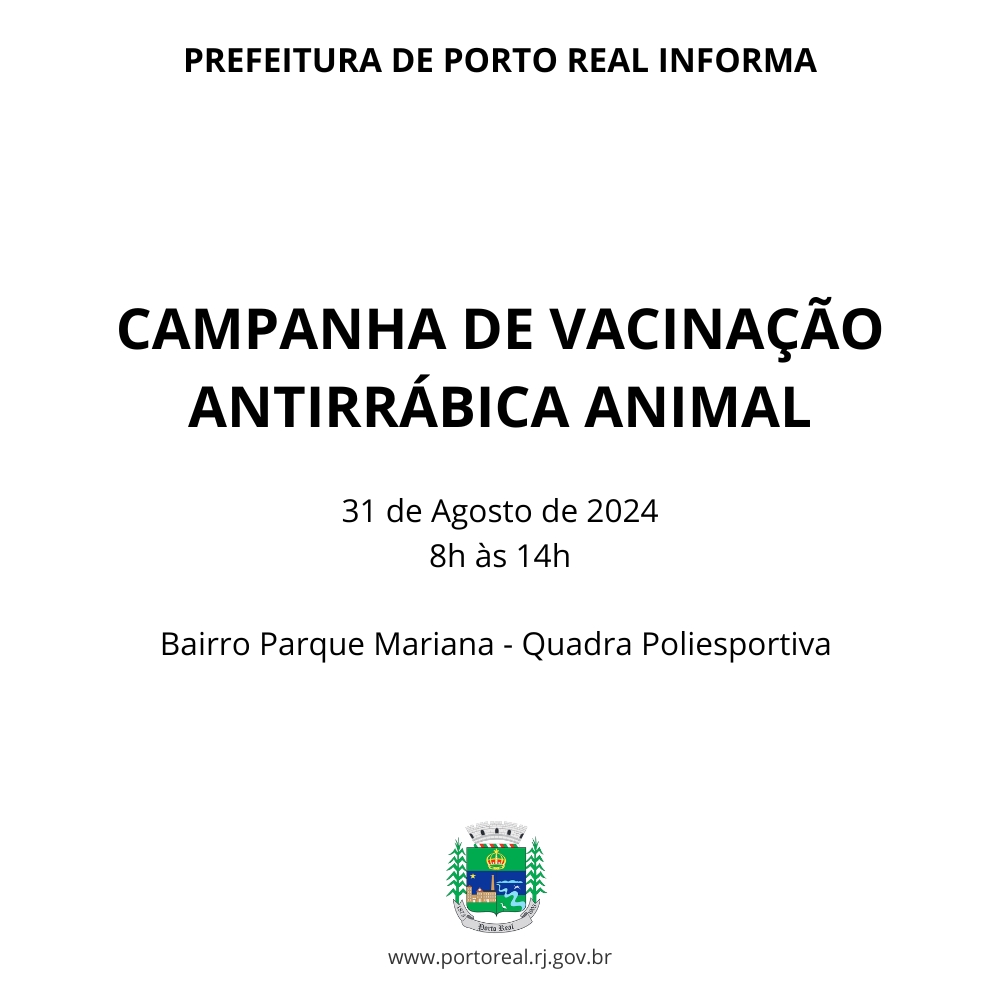 Campanha de Vacinação Antirrábica Animal