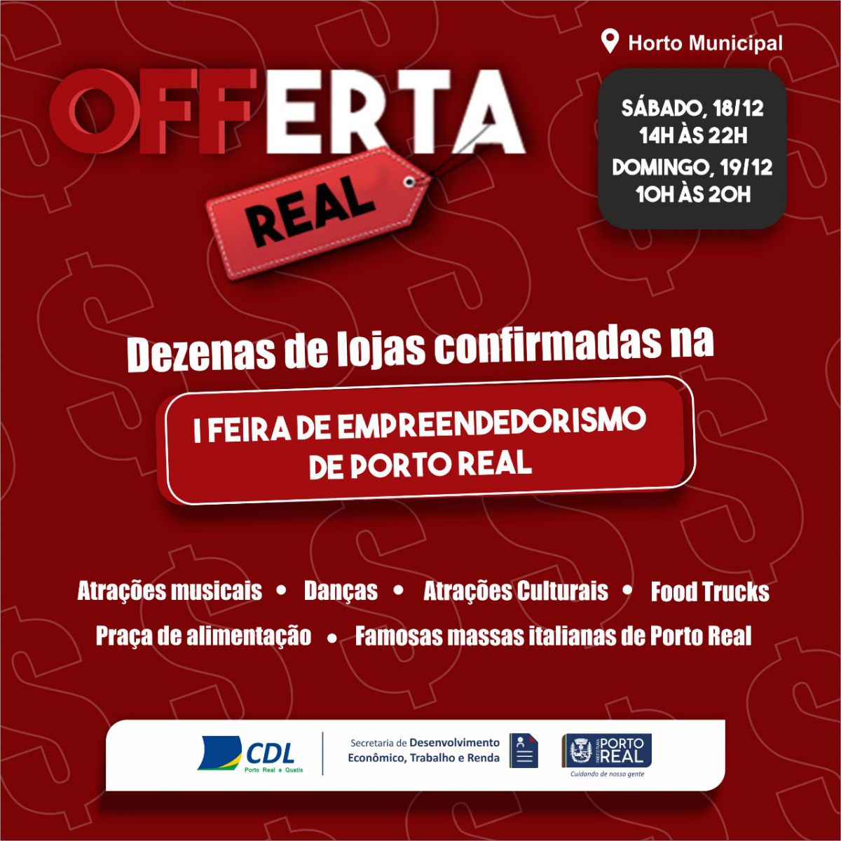 Primeira feira de empreendedorismo de Porto Real 