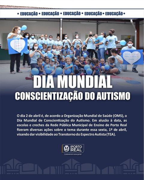 Dia Mundial da Conscientização do Autismo 
