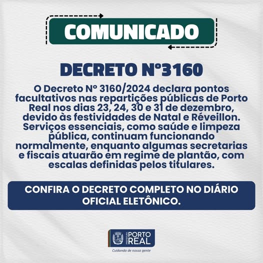 Comunicado!