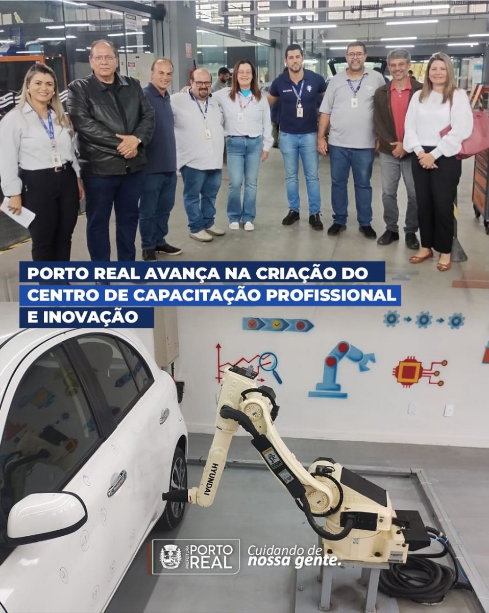 Porto Real avança na criação do Centro de Capacitação Profissional e Inovação
