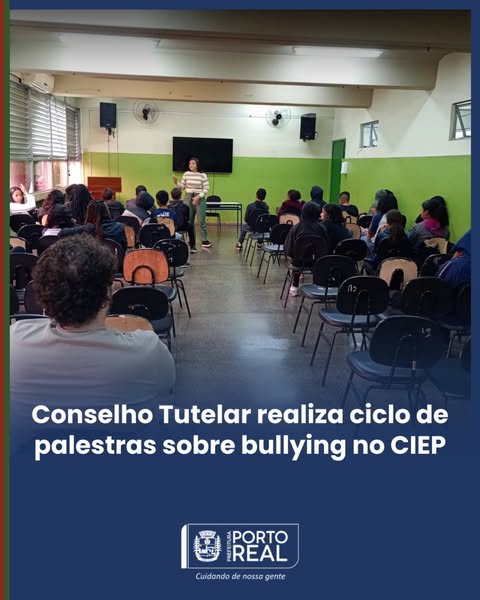 Conselho Tutelar realiza ciclo de palestras sobre bullying no CIEP