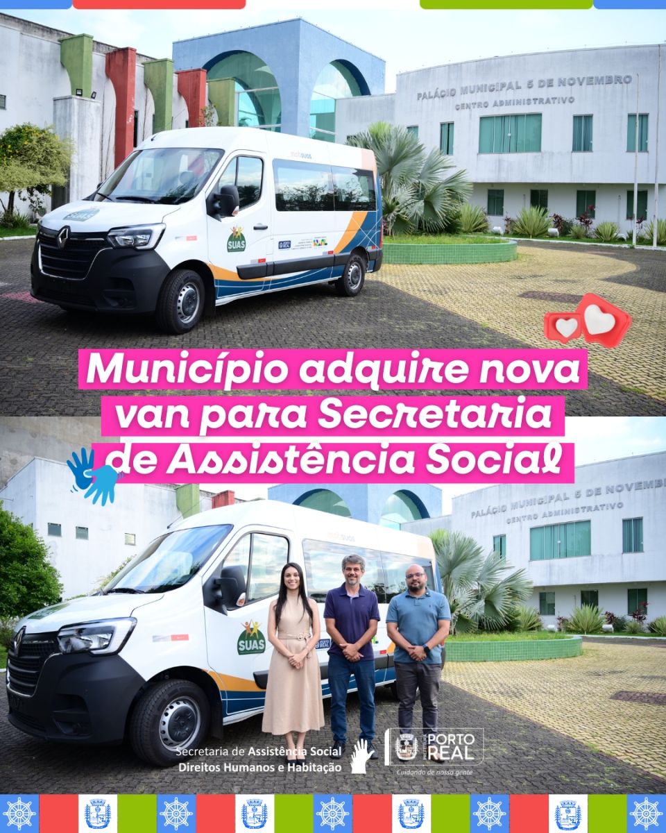 Município adquire nova van para Secretaria de Assistência Social