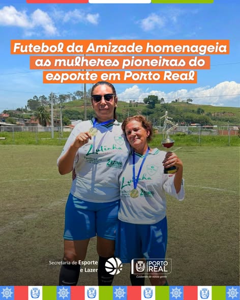 Futebol da Amizade homenageia às mulheres pioneiras do esporte em Porto Real