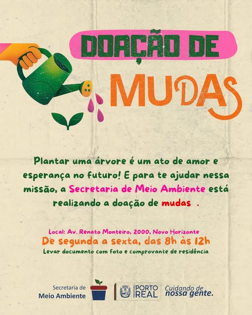 Que tal deixar nossa cidade mais verde? 