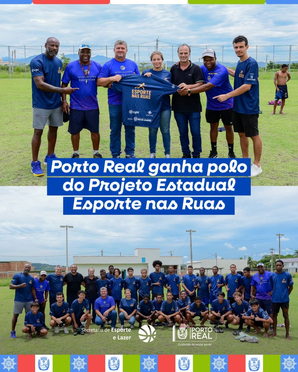 Porto Real ganha polo do Projeto Estadual Esporte nas Ruas