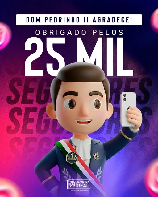25 mil seguidores