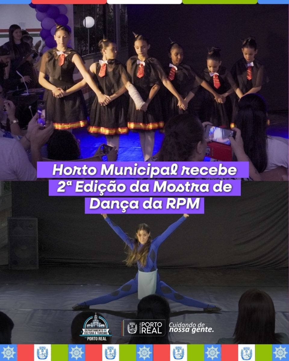Horto Municipal recebe 2ª Edição da Mostra de Dança da RPM