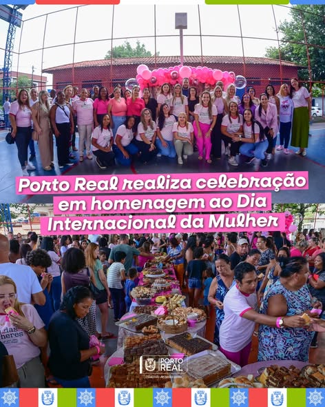 Porto Real realiza celebração em homenagem ao Dia Internacional da Mulher