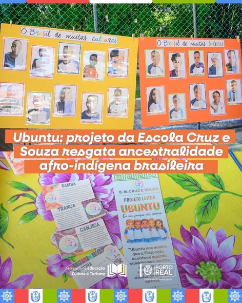 Ubuntu: projeto da Escola Cruz e Souza resgata ancestralidade afro-indígena brasileira