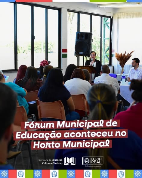Fórum Municipal de Educação aconteceu no Horto Municipal