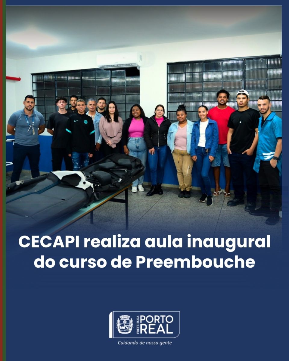 CECAPI realiza aula inaugural do curso de Preembouche