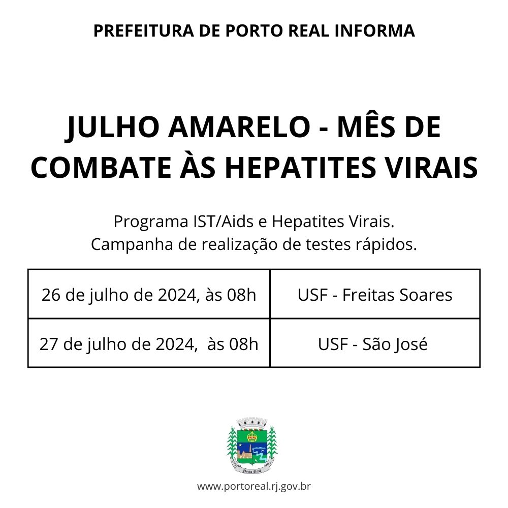 Campanha de Vacinação Contra Hepatite