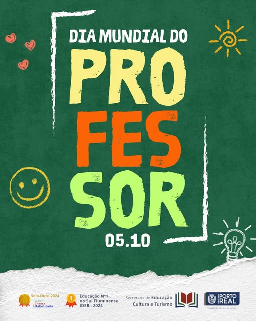 Dia mundial do professor 2025