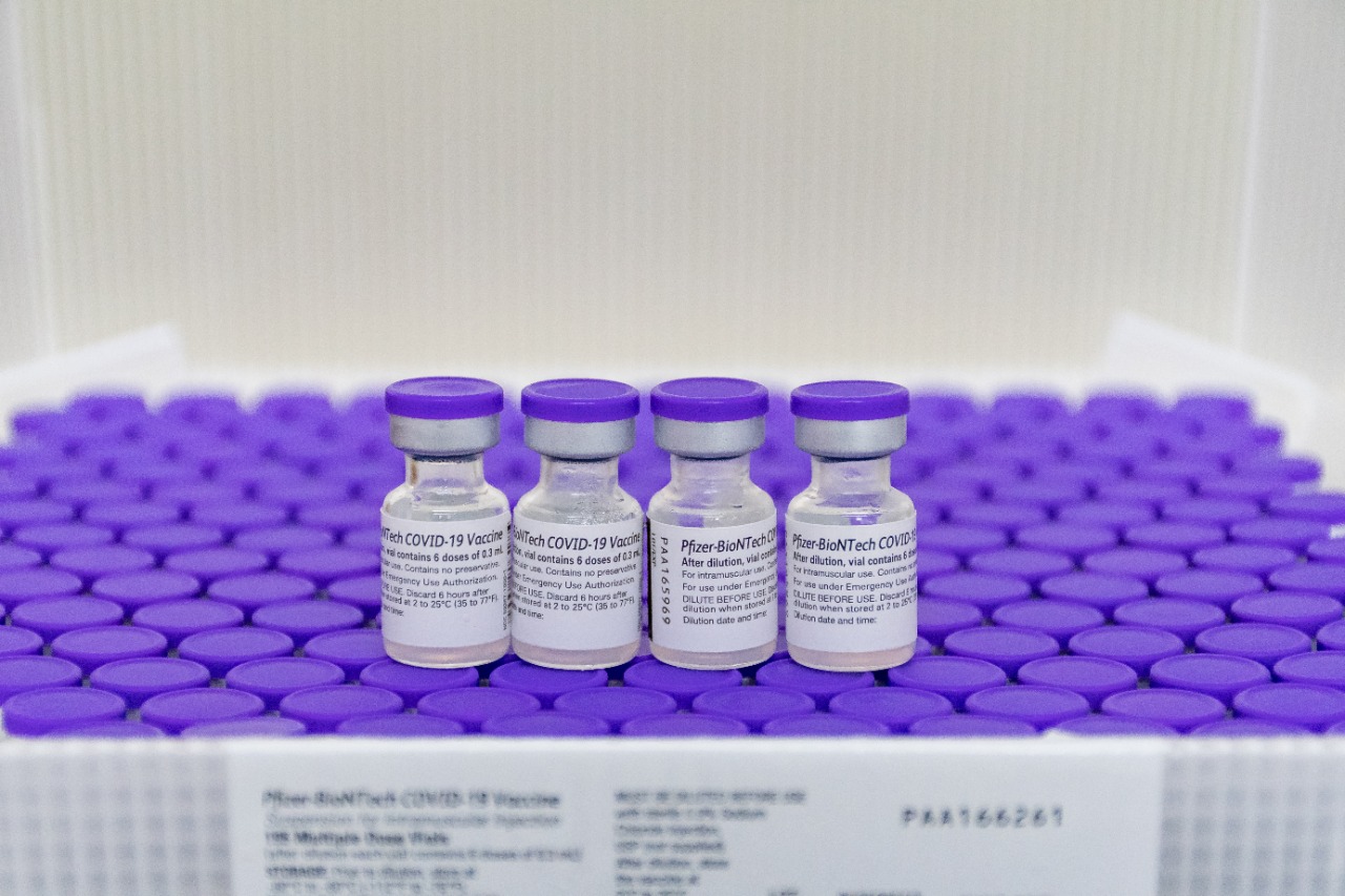 Porto Real recebe doses da vacina Pfizer para combate à Covid-19